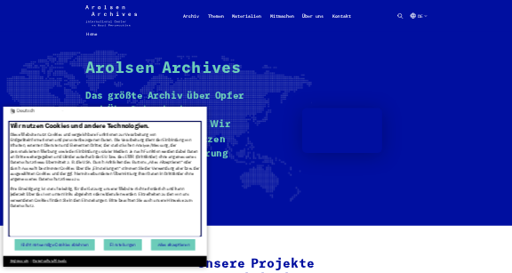 Memorial Archives Baza Danych Archiwa Internationaler Suchdienst Arolsen Archives Bad Arolsen