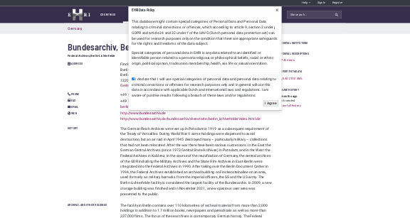 Memorial Archives Baza Danih Archive Bundesarchiv Berlin Lichterfelde